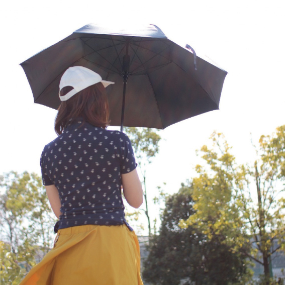 【姫路店】～日傘から心地よい風が吹く～ 扇風機付き日傘